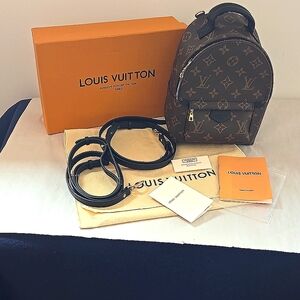 Louis Vuitton Palm Spring Mini Back Pack  Original Box, Dust Bag & Paperwork NEW